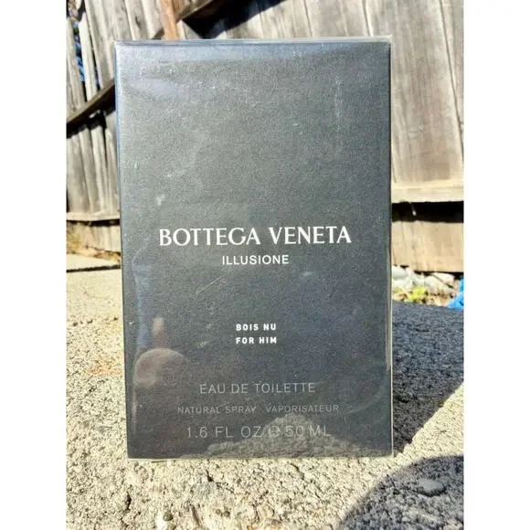 Bottega Veneta Illusione Bois Nu For Him Eau De Toilette 1.6 oz 50ml Tester - Picture 1 of 3